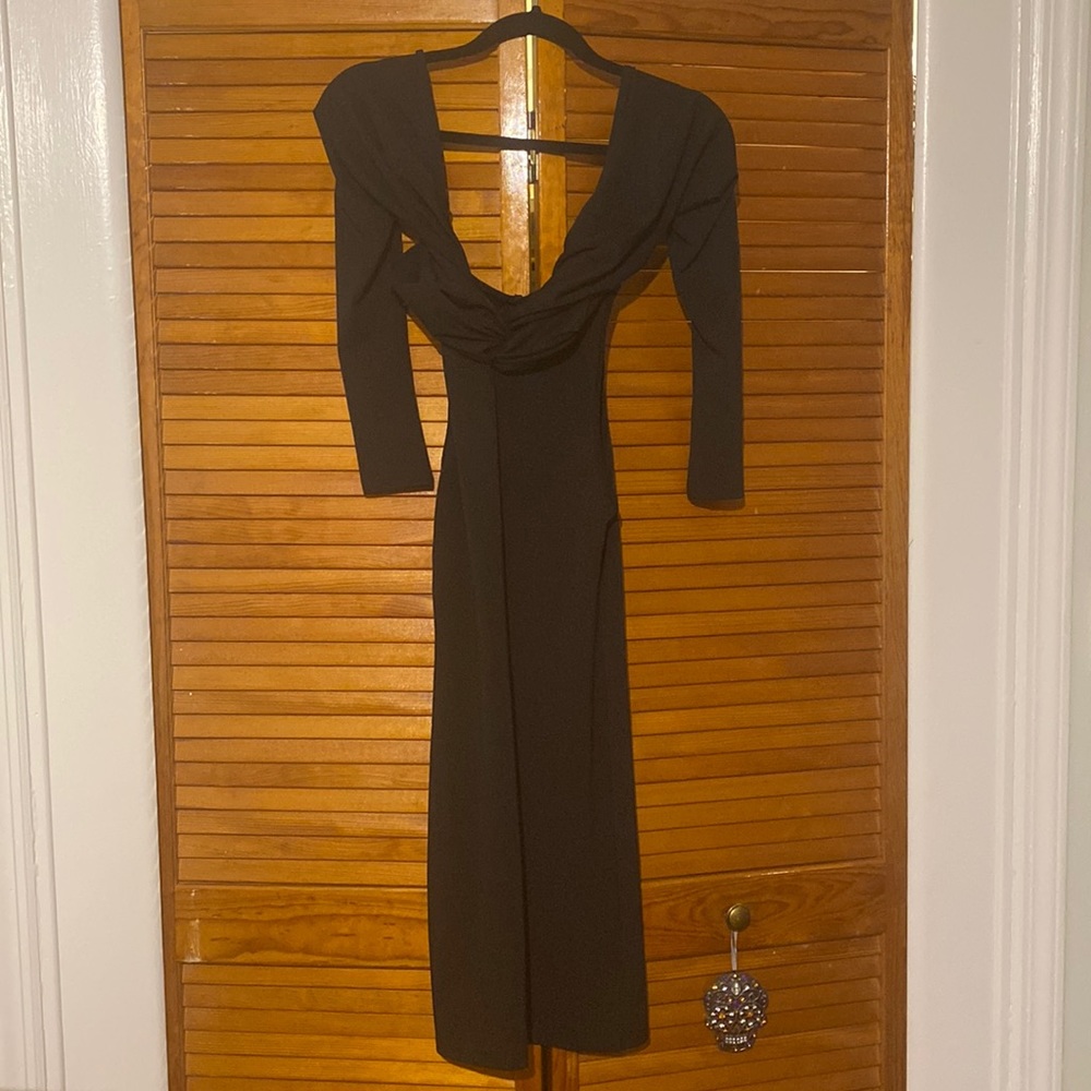 Black Zara dress